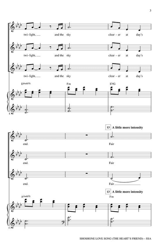 Shoshone Love Song